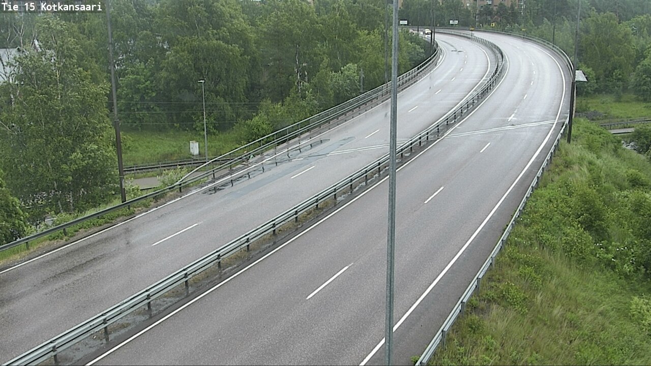 Weather Camera Image Road 15 Kotka, Kotkansaari, Kotka, Kymenlaakso