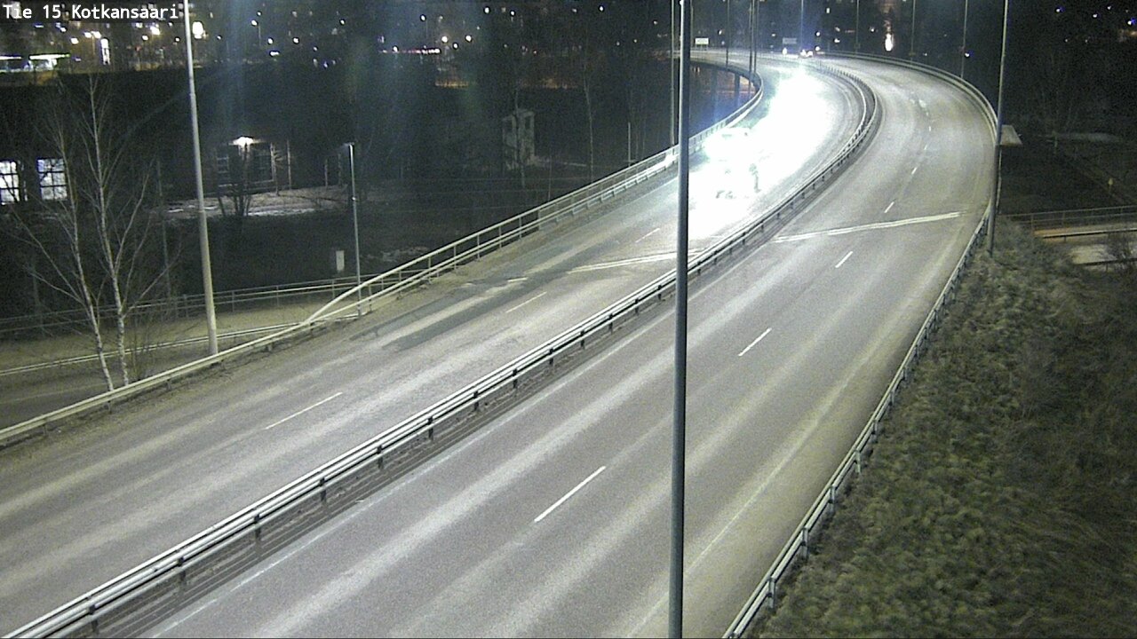 Weather Camera Image Road 15 Kotka, Kotkansaari, Kotka, Kymenlaakso