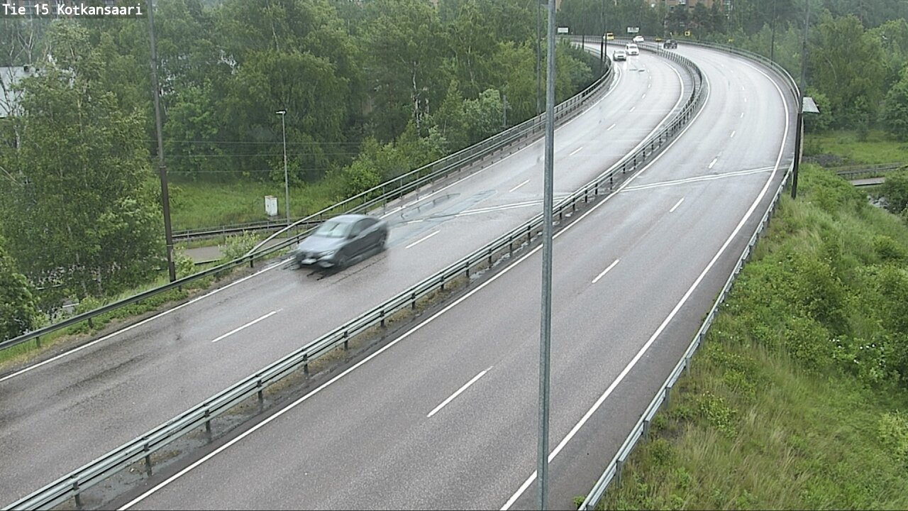 Weather Camera Image Road 15 Kotka, Kotkansaari, Kotka, Kymenlaakso