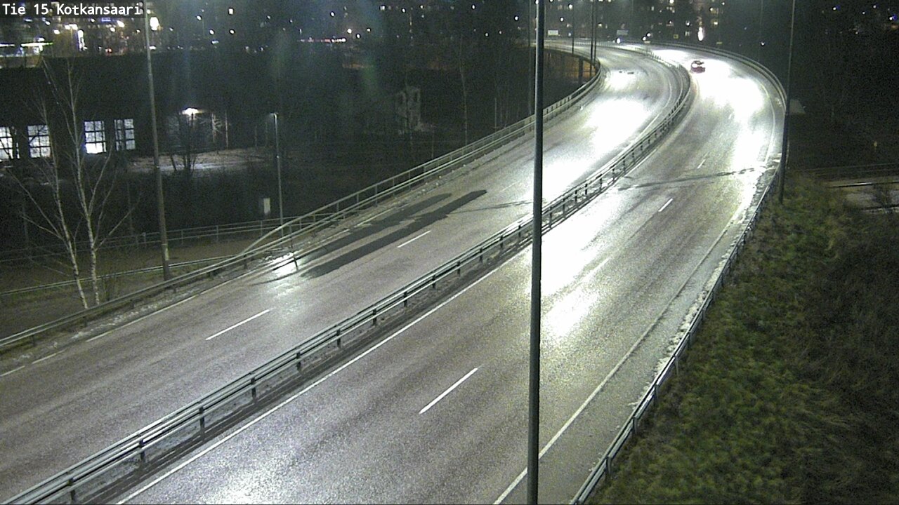 Weather Camera Image Väg 15 Kotka, Kotkansaari, Kotka, Kymenlaakso