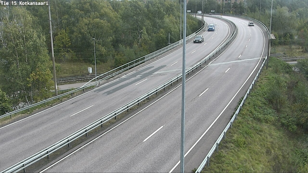 Weather Camera Image Road 15 Kotka, Kotkansaari, Kotka, Kymenlaakso