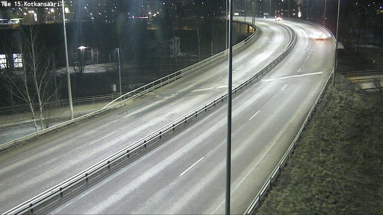 Weather Camera Image Road 15 Kotka, Kotkansaari, Kotka, Kymenlaakso