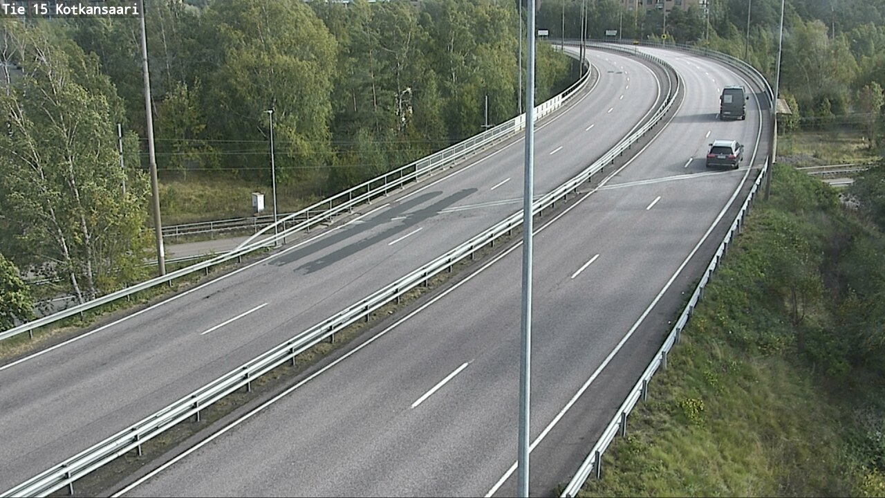 Weather Camera Image Road 15 Kotka, Kotkansaari, Kotka, Kymenlaakso