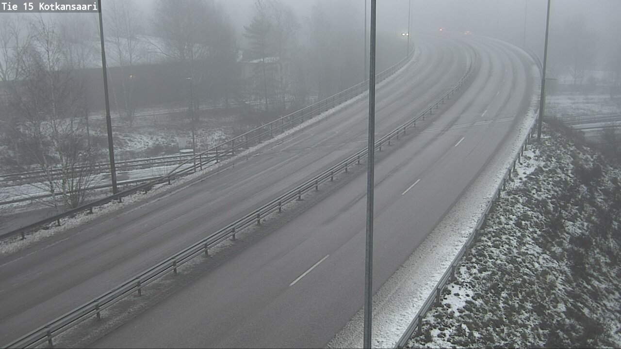 Weather Camera Image Väg 15 Kotka, Kotkansaari, Kotka, Kymenlaakso