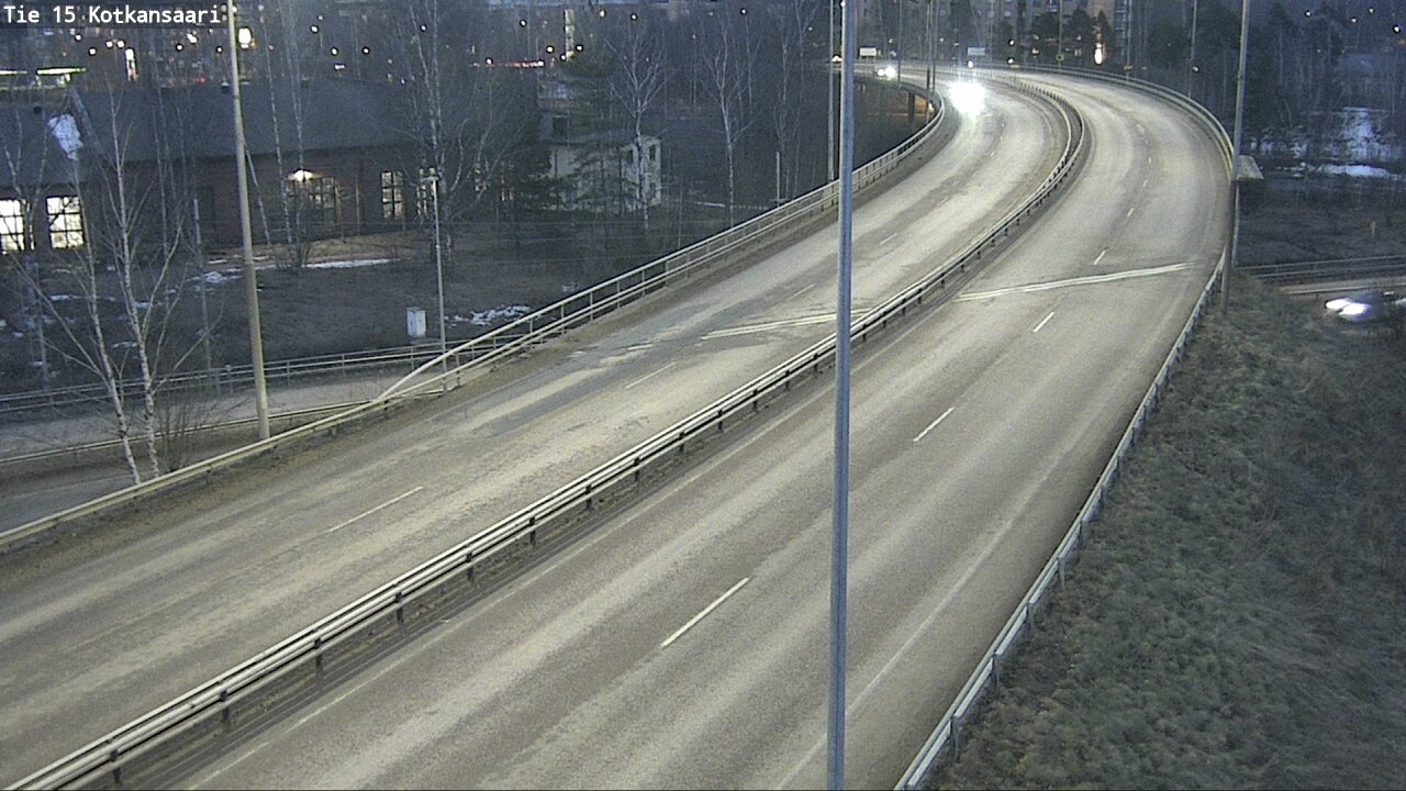 Weather Camera Image Road 15 Kotka, Kotkansaari, Kotka, Kymenlaakso
