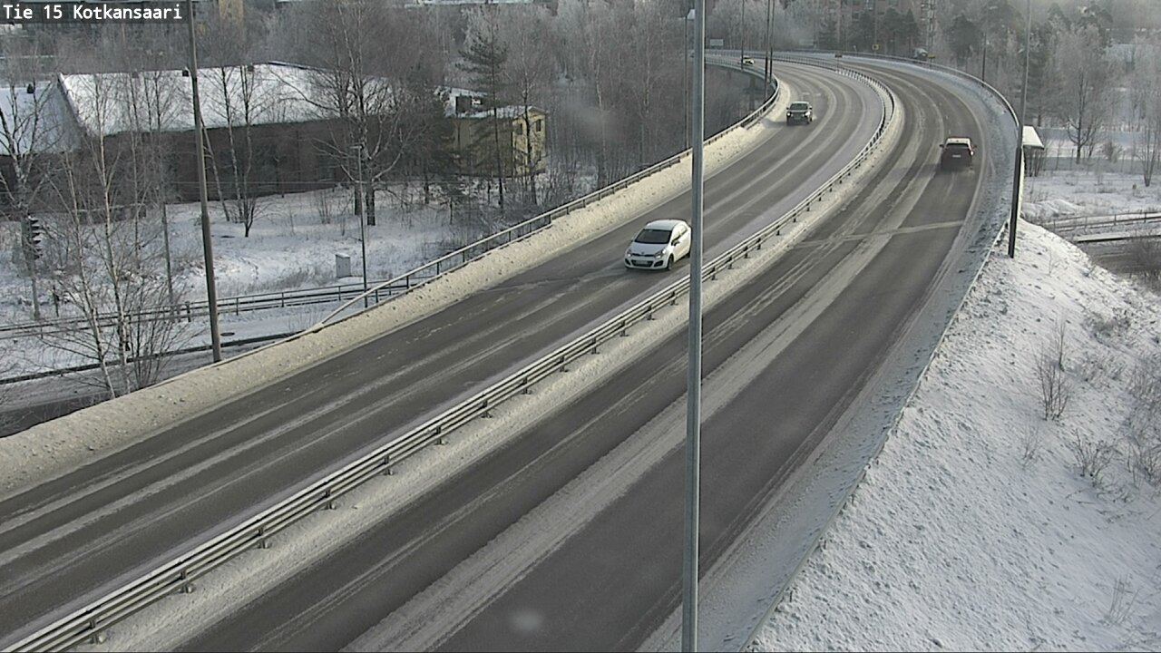 Weather Camera Image Road 15 Kotka, Kotkansaari, Kotka, Kymenlaakso