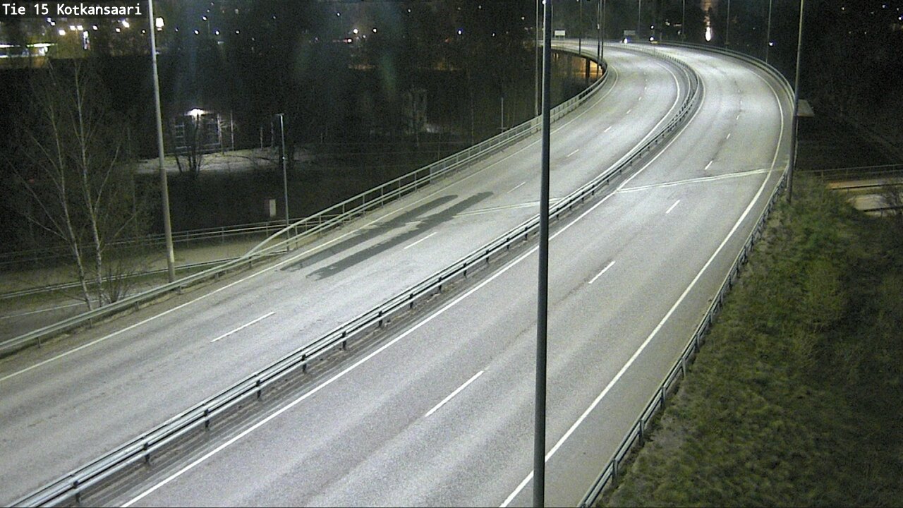 Weather Camera Image Väg 15 Kotka, Kotkansaari, Kotka, Kymenlaakso