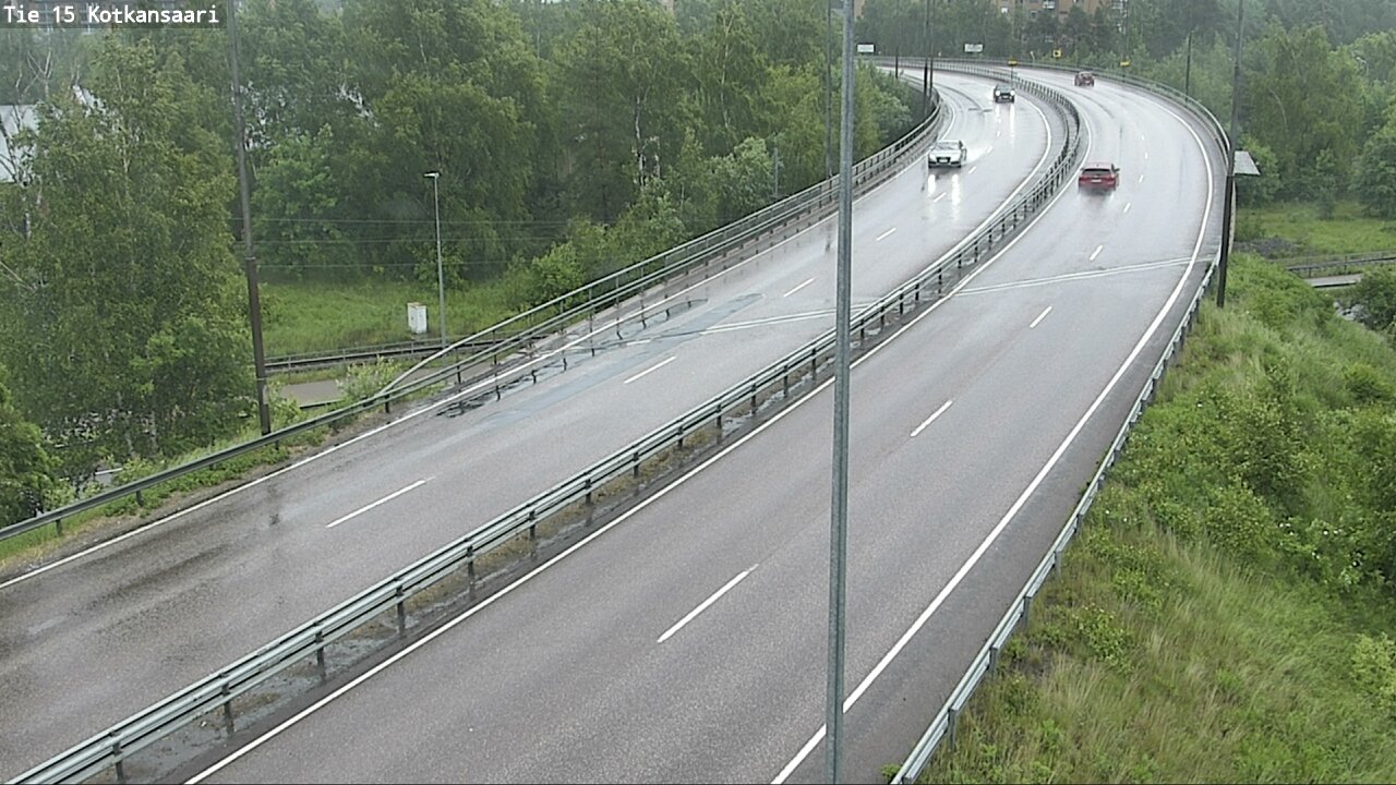 Weather Camera Image Road 15 Kotka, Kotkansaari, Kotka, Kymenlaakso