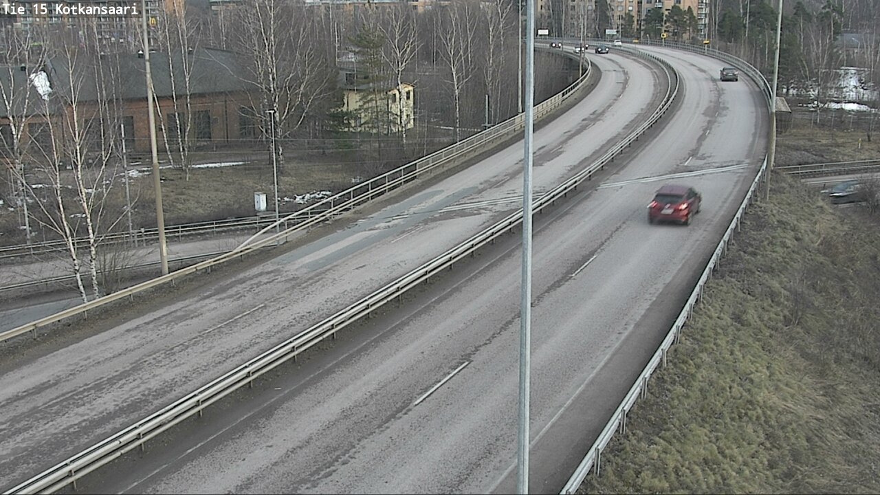Weather Camera Image Road 15 Kotka, Kotkansaari, Kotka, Kymenlaakso
