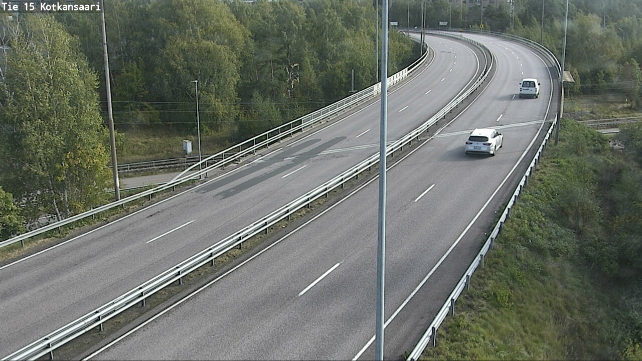 Weather Camera Image Road 15 Kotka, Kotkansaari, Kotka, Kymenlaakso
