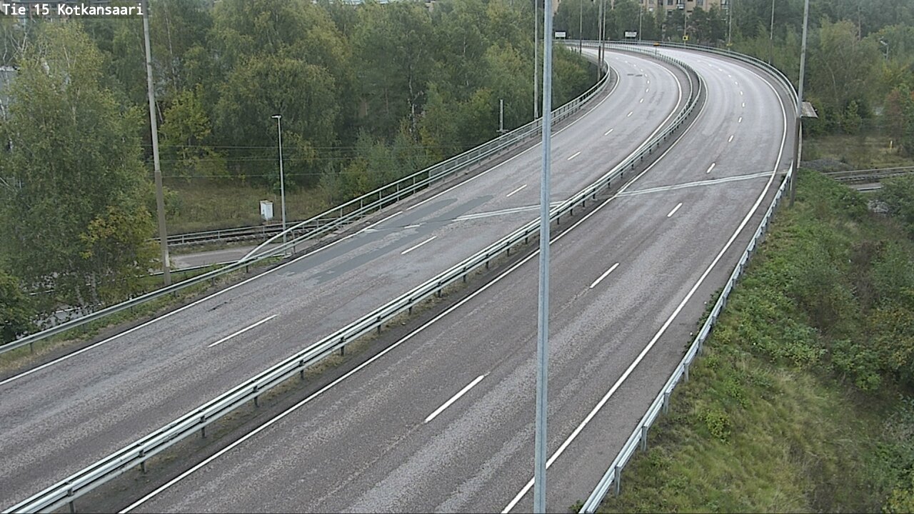 Weather Camera Image Road 15 Kotka, Kotkansaari, Kotka, Kymenlaakso
