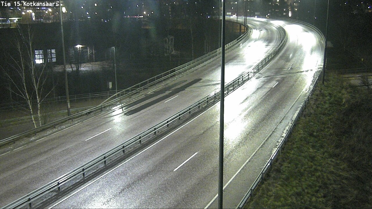 Weather Camera Image Väg 15 Kotka, Kotkansaari, Kotka, Kymenlaakso