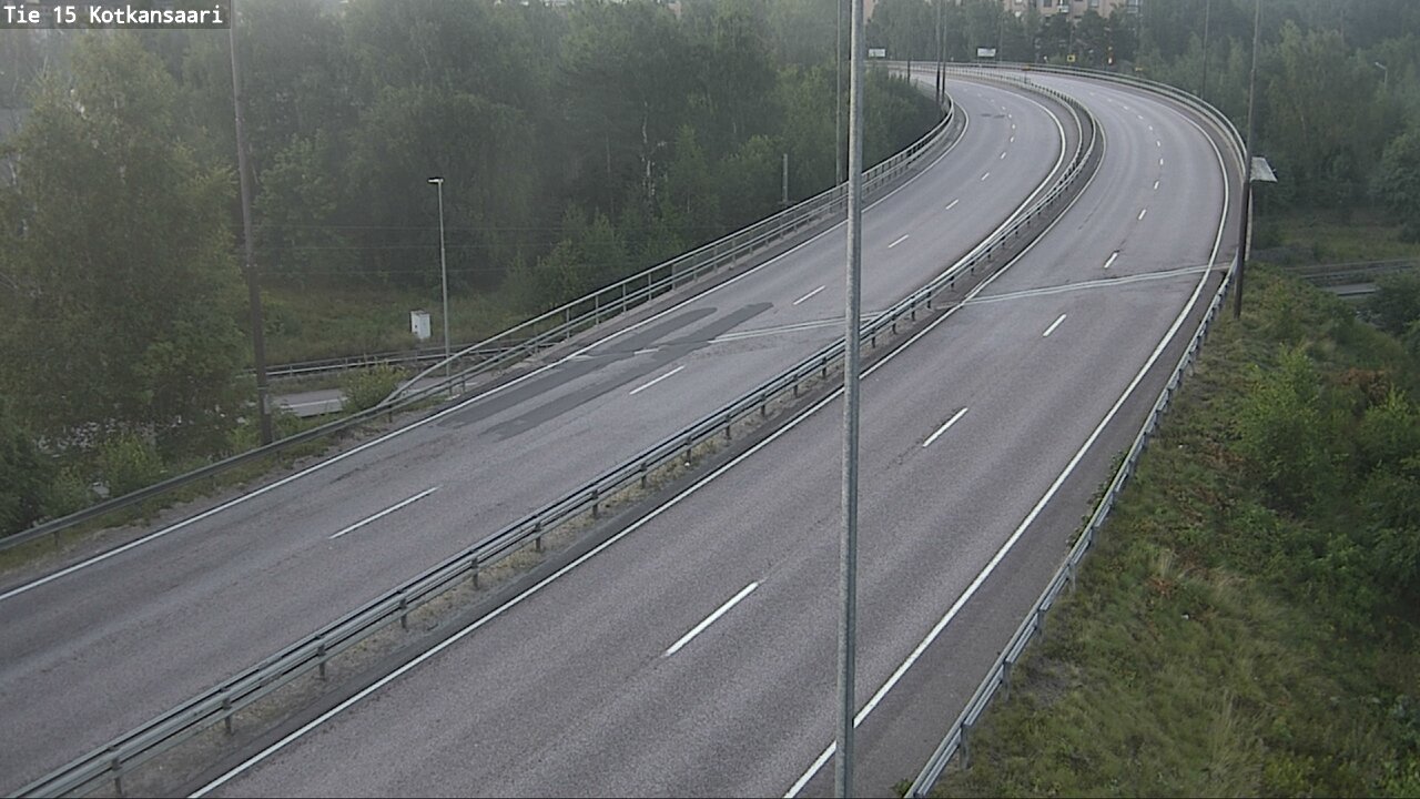 Weather Camera Image Road 15 Kotka, Kotkansaari, Kotka, Kymenlaakso