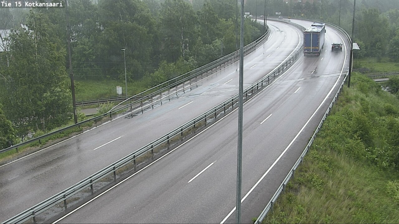 Weather Camera Image Road 15 Kotka, Kotkansaari, Kotka, Kymenlaakso