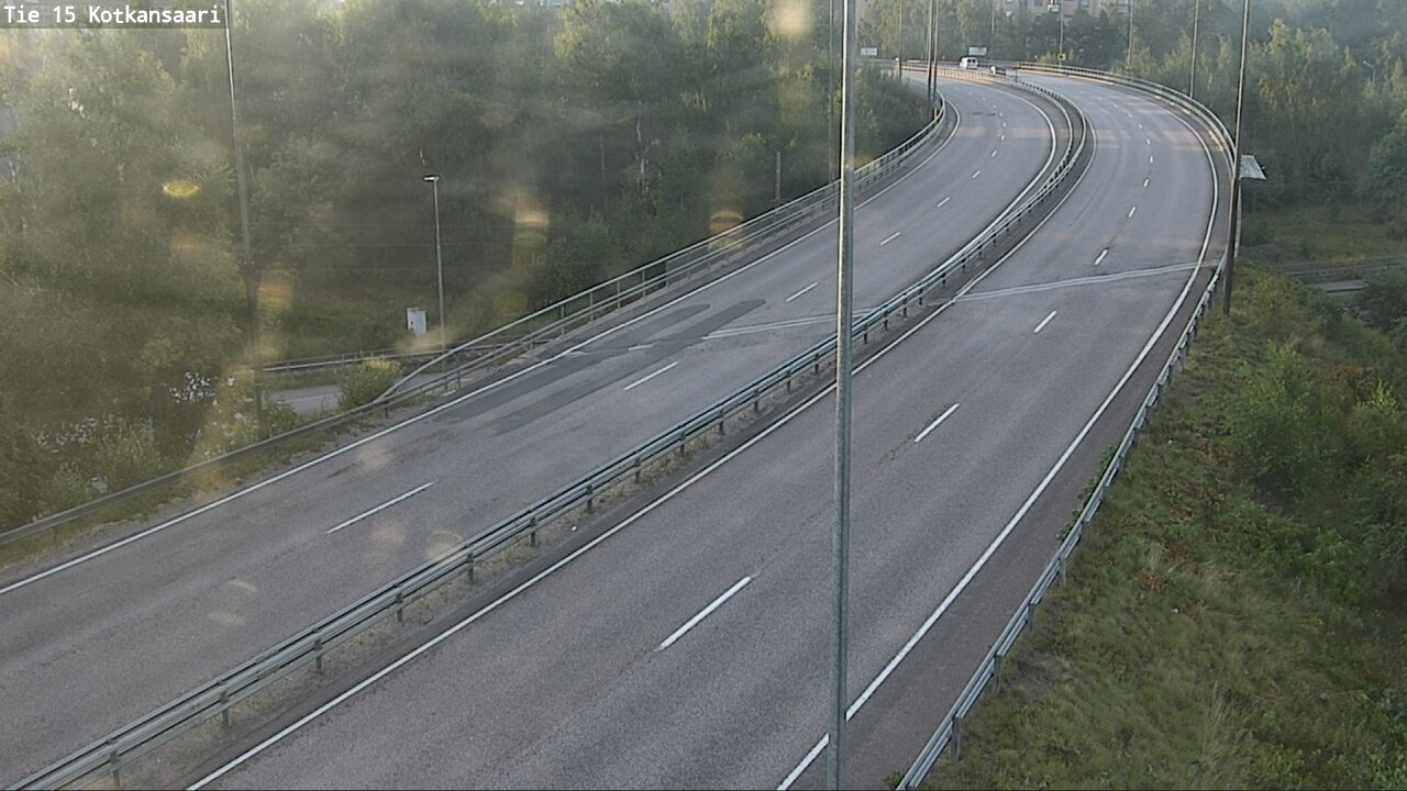 Weather Camera Image Road 15 Kotka, Kotkansaari, Kotka, Kymenlaakso