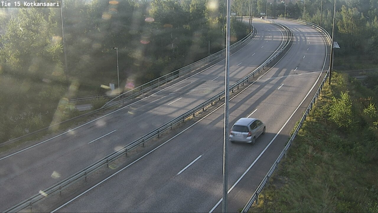 Weather Camera Image Road 15 Kotka, Kotkansaari, Kotka, Kymenlaakso