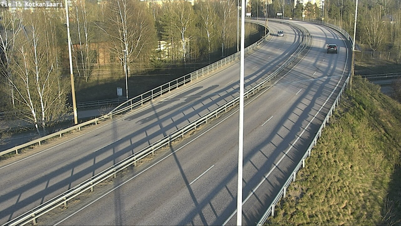 Weather Camera Image Väg 15 Kotka, Kotkansaari, Kotka, Kymenlaakso
