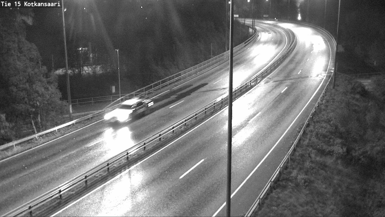 Weather Camera Image Road 15 Kotka, Kotkansaari, Kotka, Kymenlaakso