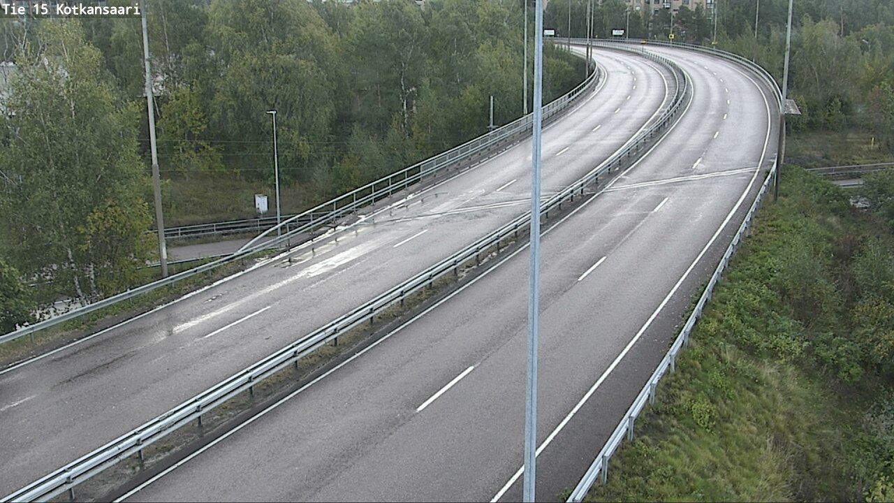 Weather Camera Image Road 15 Kotka, Kotkansaari, Kotka, Kymenlaakso