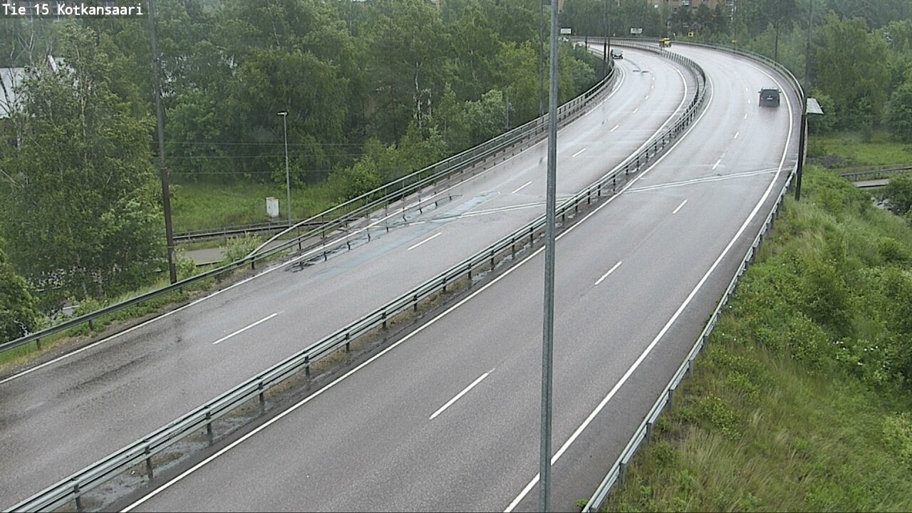 Weather Camera Image Road 15 Kotka, Kotkansaari, Kotka, Kymenlaakso