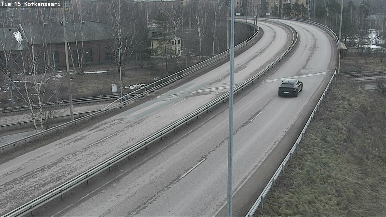 Weather Camera Image Väg 15 Kotka, Kotkansaari, Kotka, Kymenlaakso