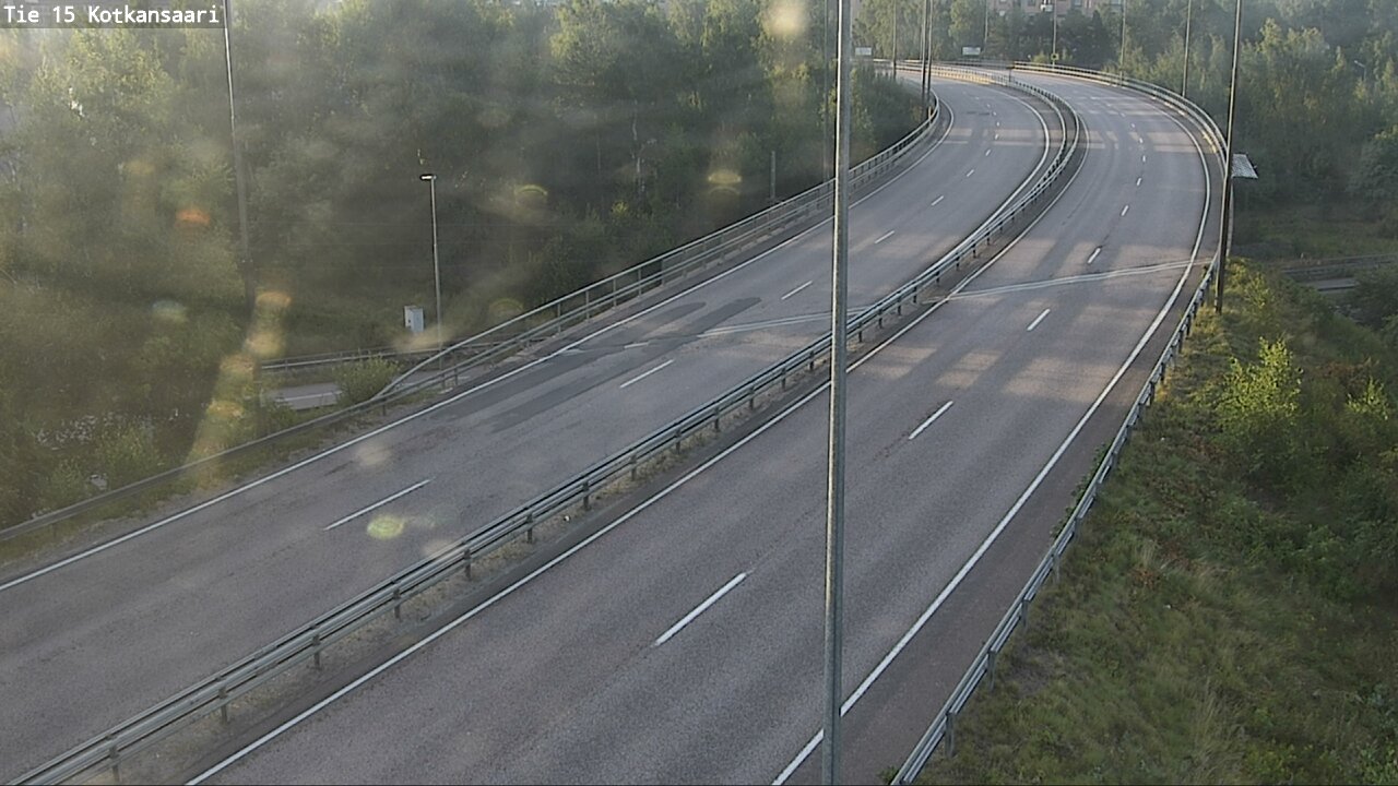 Weather Camera Image Road 15 Kotka, Kotkansaari, Kotka, Kymenlaakso