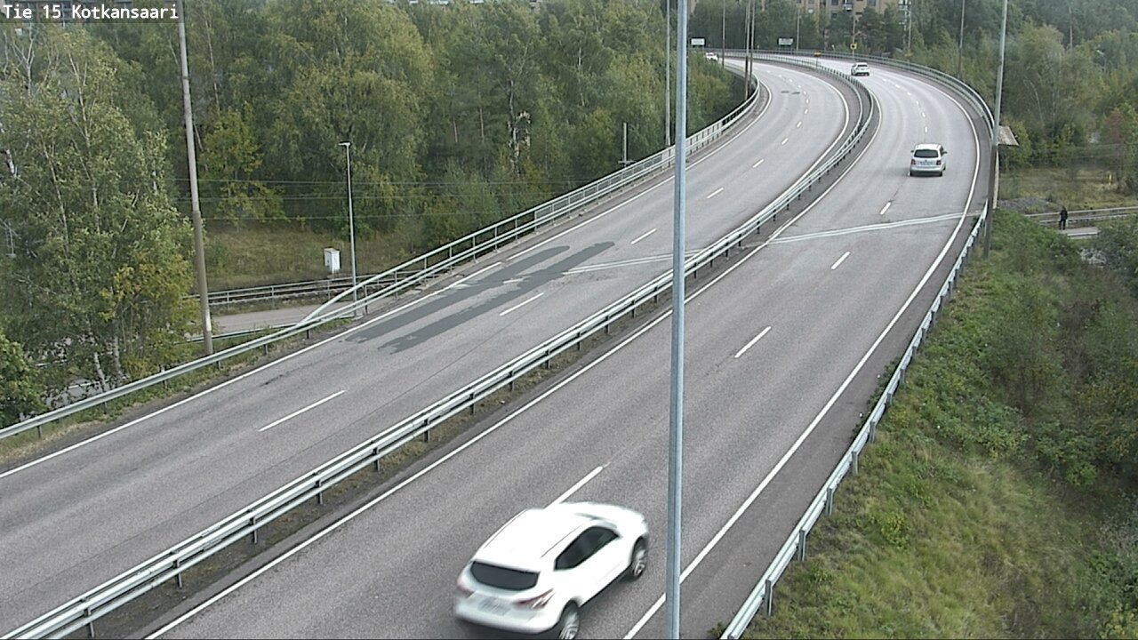 Weather Camera Image Road 15 Kotka, Kotkansaari, Kotka, Kymenlaakso