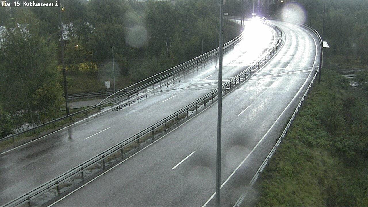 Weather Camera Image Road 15 Kotka, Kotkansaari, Kotka, Kymenlaakso