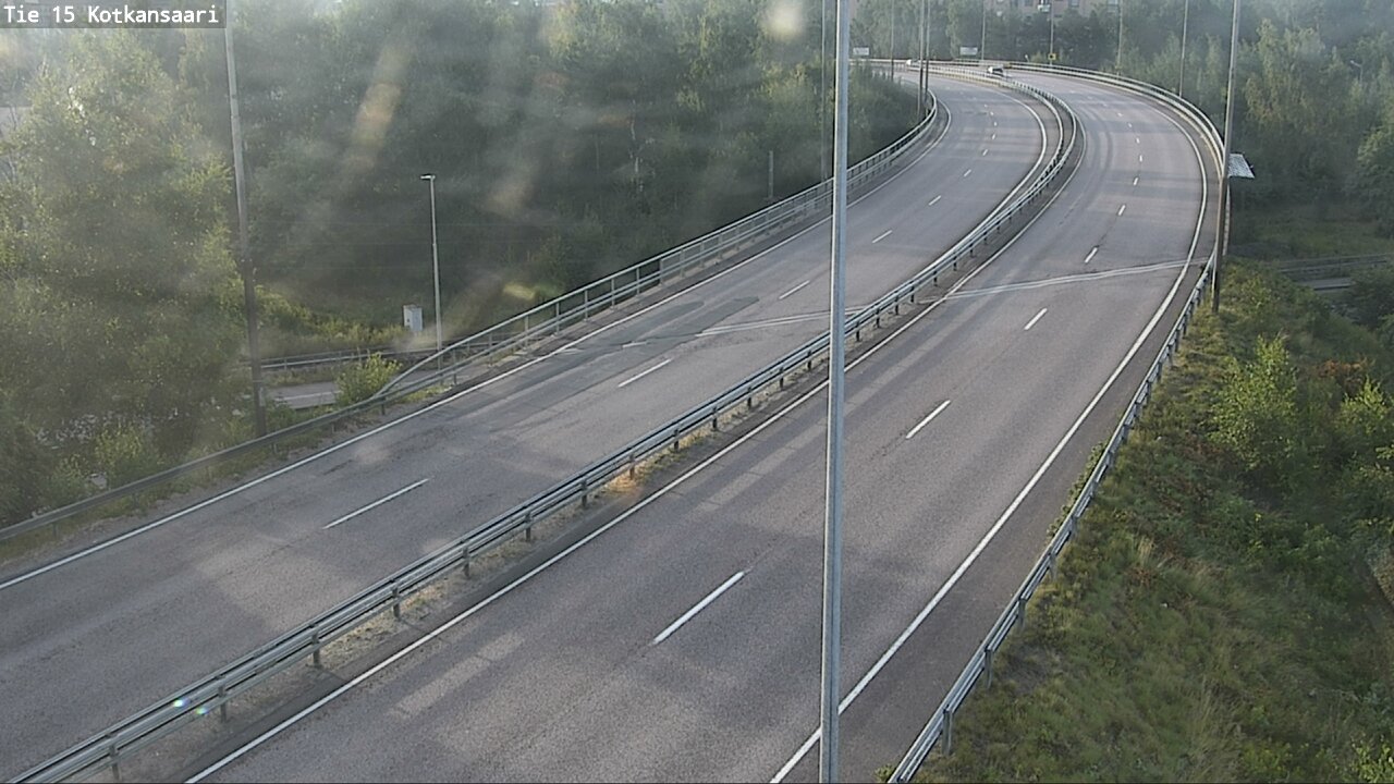 Weather Camera Image Road 15 Kotka, Kotkansaari, Kotka, Kymenlaakso