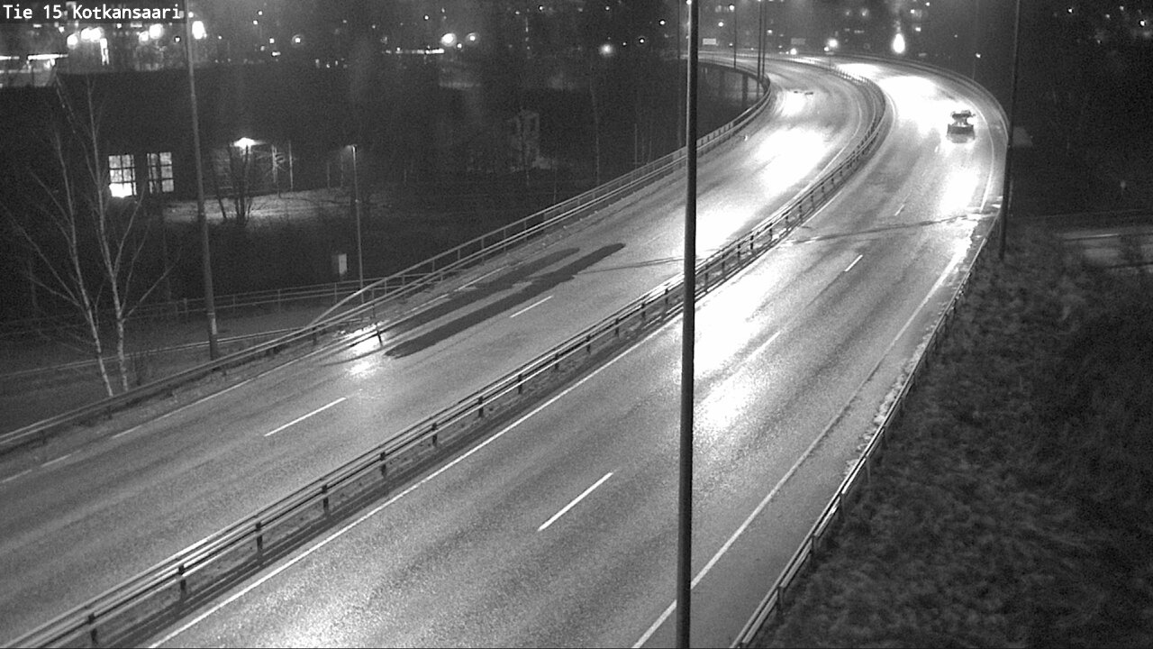 Weather Camera Image Väg 15 Kotka, Kotkansaari, Kotka, Kymenlaakso