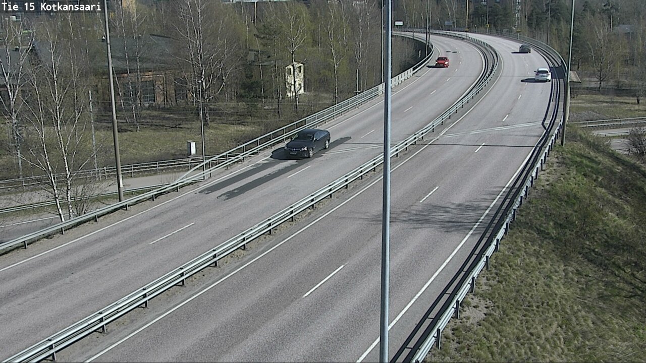 Weather Camera Image Väg 15 Kotka, Kotkansaari, Kotka, Kymenlaakso