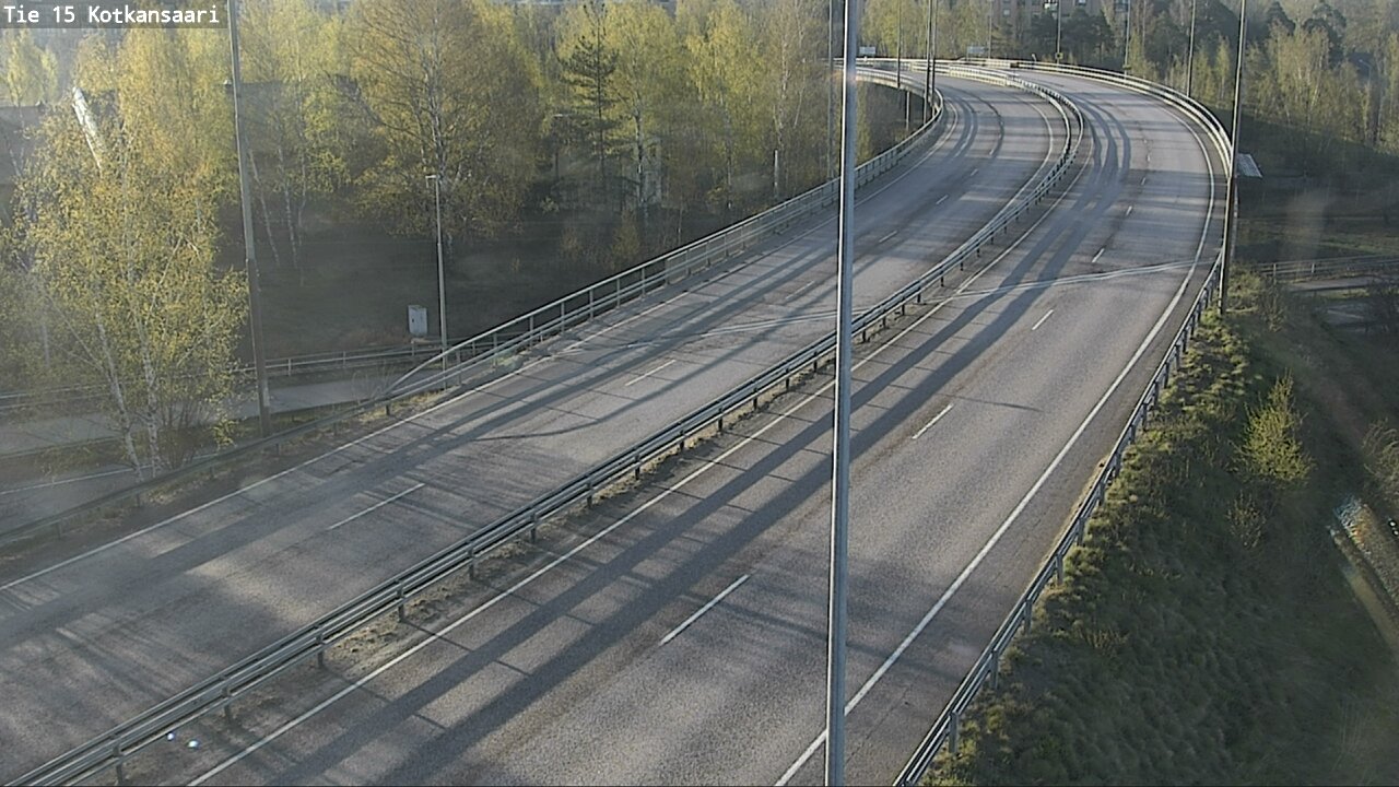 Weather Camera Image Road 15 Kotka, Kotkansaari, Kotka, Kymenlaakso