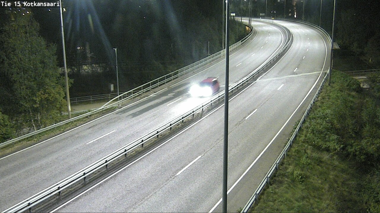 Weather Camera Image Road 15 Kotka, Kotkansaari, Kotka, Kymenlaakso
