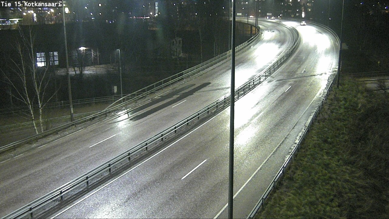 Weather Camera Image Väg 15 Kotka, Kotkansaari, Kotka, Kymenlaakso