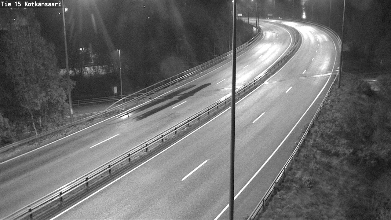 Weather Camera Image Road 15 Kotka, Kotkansaari, Kotka, Kymenlaakso
