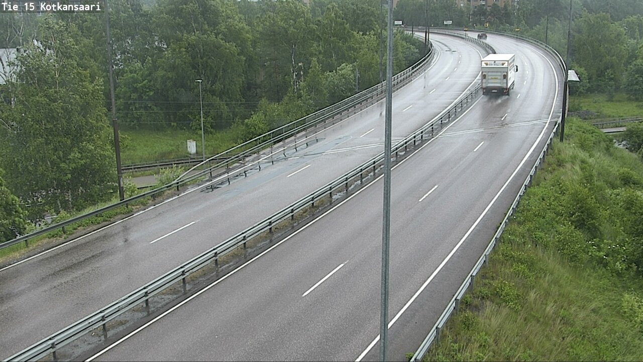Weather Camera Image Road 15 Kotka, Kotkansaari, Kotka, Kymenlaakso