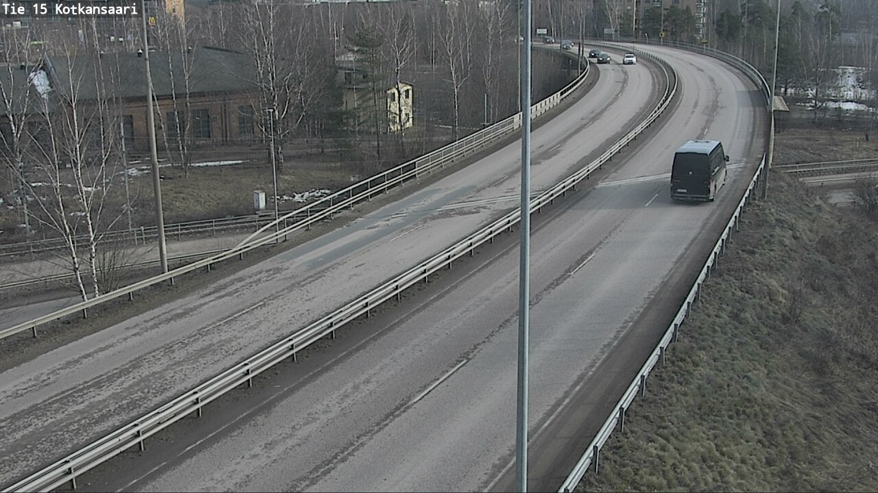 Weather Camera Image Väg 15 Kotka, Kotkansaari, Kotka, Kymenlaakso