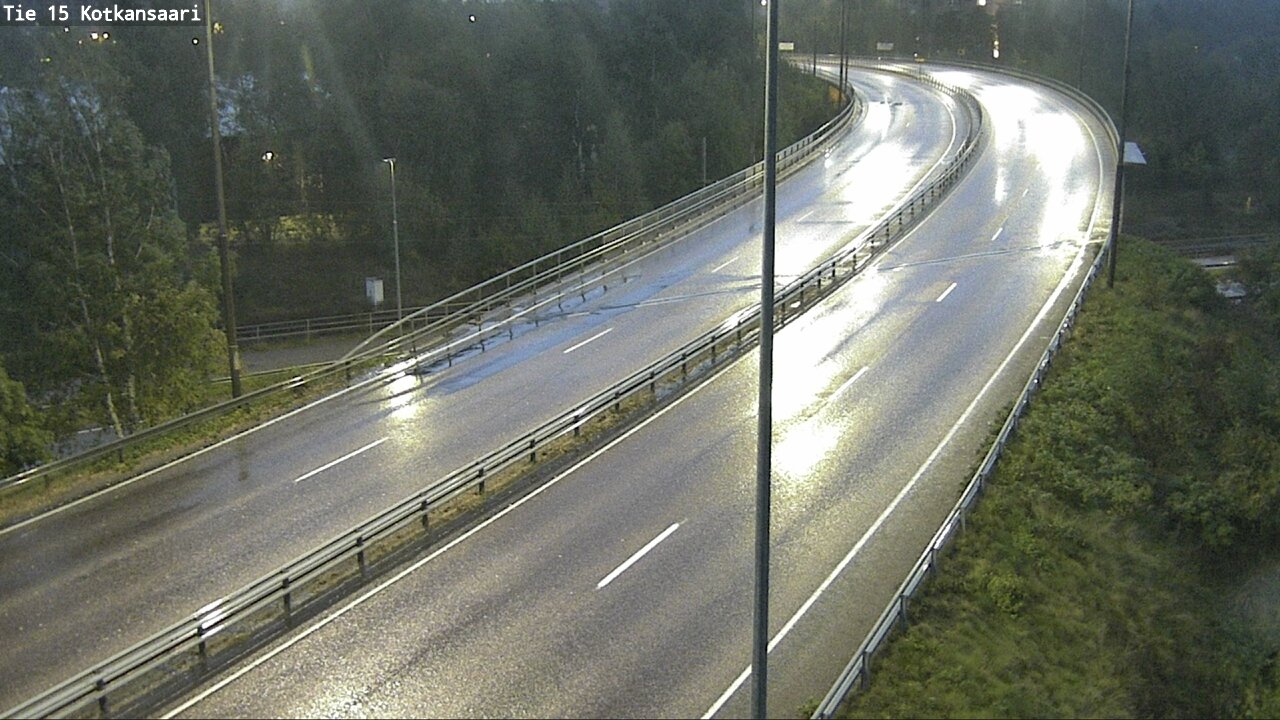 Weather Camera Image Road 15 Kotka, Kotkansaari, Kotka, Kymenlaakso