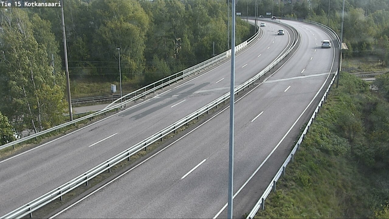 Weather Camera Image Road 15 Kotka, Kotkansaari, Kotka, Kymenlaakso