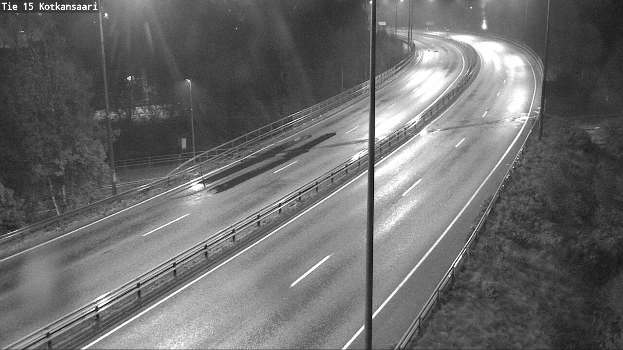 Weather Camera Image Road 15 Kotka, Kotkansaari, Kotka, Kymenlaakso