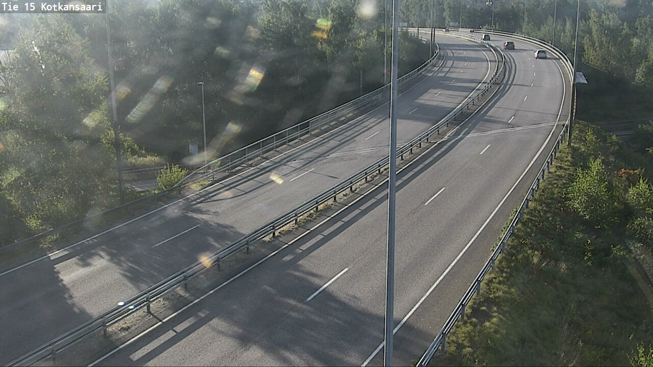 Weather Camera Image Väg 15 Kotka, Kotkansaari, Kotka, Kymenlaakso