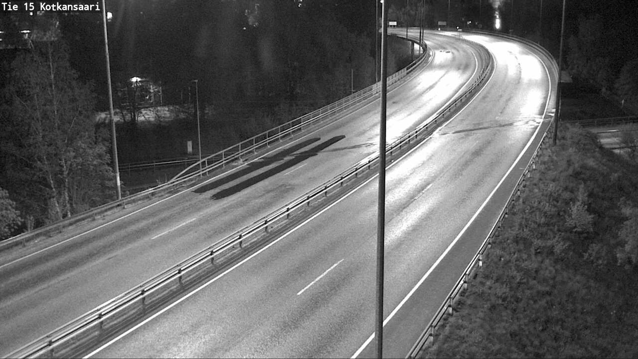 Weather Camera Image Road 15 Kotka, Kotkansaari, Kotka, Kymenlaakso