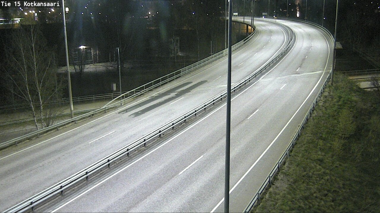 Weather Camera Image Väg 15 Kotka, Kotkansaari, Kotka, Kymenlaakso