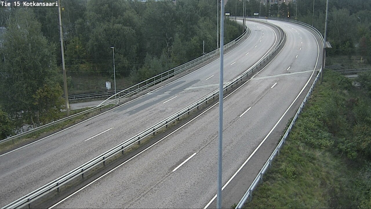 Weather Camera Image Road 15 Kotka, Kotkansaari, Kotka, Kymenlaakso