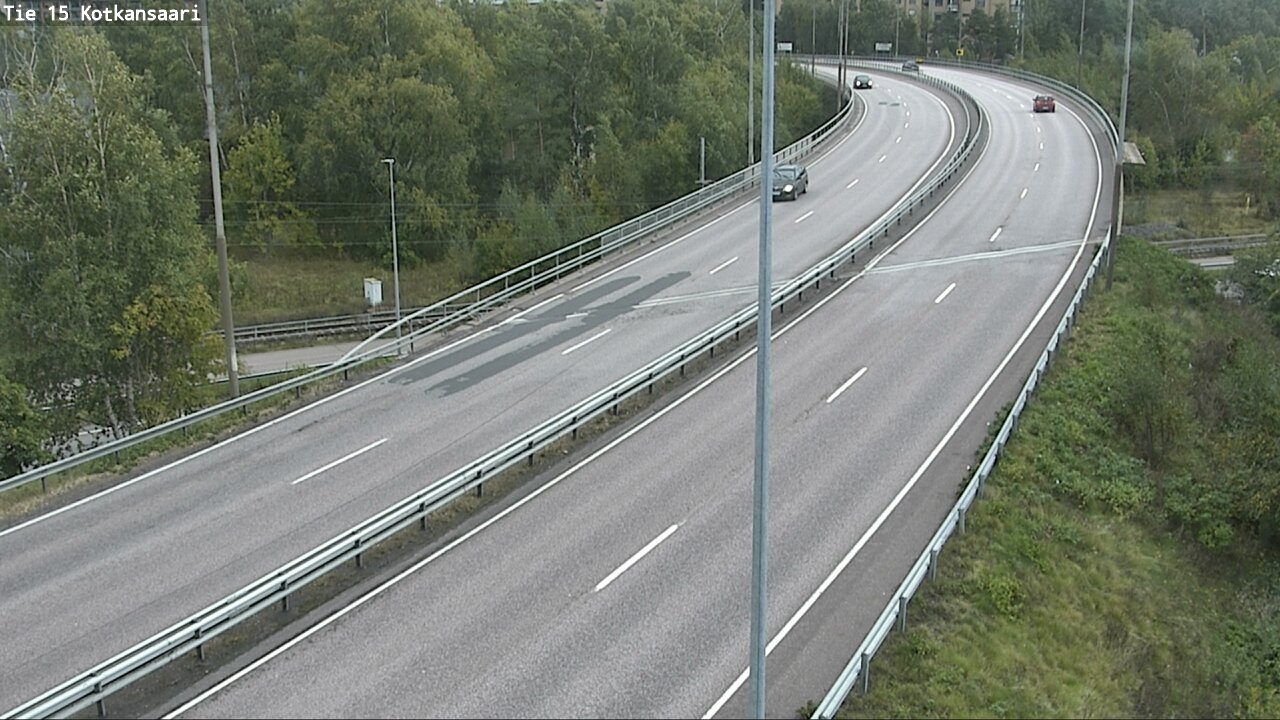 Weather Camera Image Road 15 Kotka, Kotkansaari, Kotka, Kymenlaakso