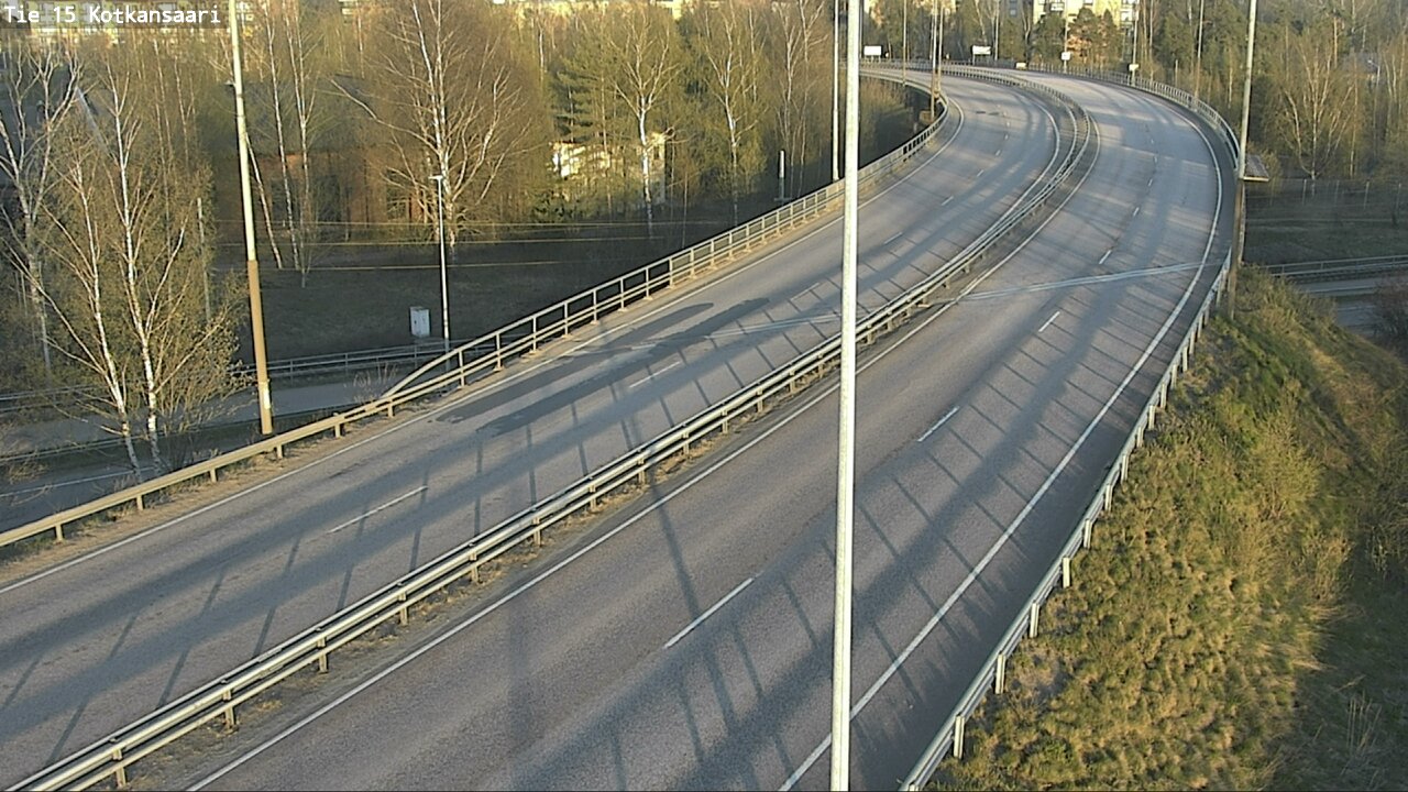 Weather Camera Image Väg 15 Kotka, Kotkansaari, Kotka, Kymenlaakso
