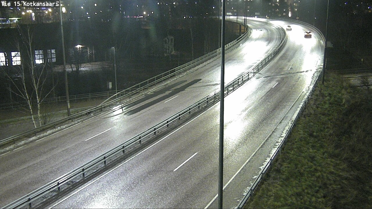 Weather Camera Image Väg 15 Kotka, Kotkansaari, Kotka, Kymenlaakso