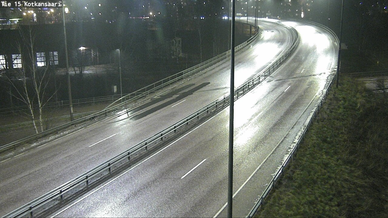 Weather Camera Image Väg 15 Kotka, Kotkansaari, Kotka, Kymenlaakso