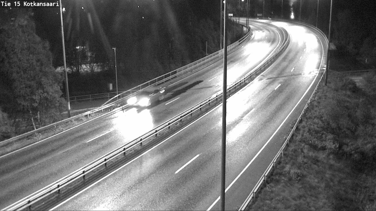 Weather Camera Image Road 15 Kotka, Kotkansaari, Kotka, Kymenlaakso