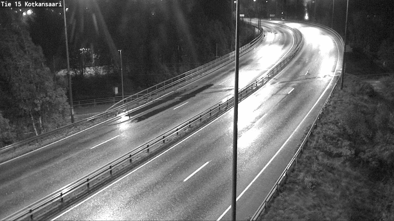 Weather Camera Image Road 15 Kotka, Kotkansaari, Kotka, Kymenlaakso